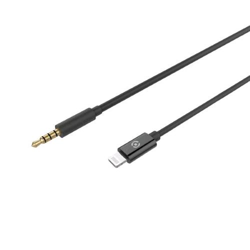 CELLY CAVO DA LIGHTNING A JACK 3.5mm 1 MT NERO
