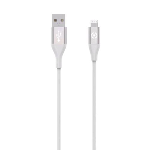 CELLY CAVO USB A LIGHTNING 2.4A 1.5MT BIANCO