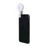 CELLY CLICKLIGHT SELFIE FLASH LIGHT LED FLASH AGGIUNTIVA UNIVERSALE PER SMARTPHONE E TABLET WHITE