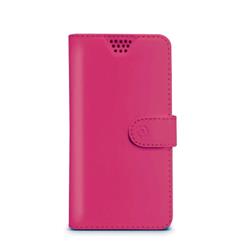 CELLY CUSTODIA A PORTAFOGLIO UNIVERSALE MISURA XL IN ECOPELLE COLORE FUCSIA