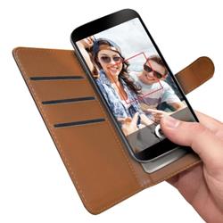 CELLY CUSTODIA UNIVERSALE TAGLIA XL A PORTAFOGLIO IN ECOPELLE COLORE NERO/MARRONE