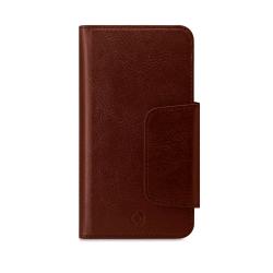 CELLY DUOMO WALLET CUSTODIA A PORTAFOGLIO UNIVERSALE 5.8" CON CHIUSURA MAGNETICA MARRONE