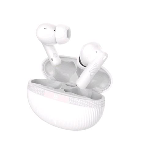 CELLY FEATSOUND ARICOLARI IN-EAR TRUE WIRELESS ANC CANCELLAZIONE ATTIVA DEL RUMORE CON CUSTODIA DI RICARICA USB-C BIANCO