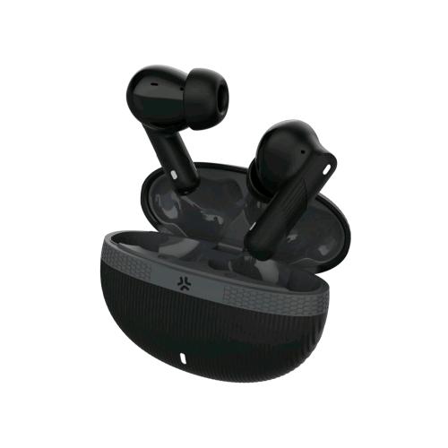 CELLY FEATSOUND ARICOLARI IN-EAR TRUE WIRELESS ANC CANCELLAZIONE ATTIVA DEL RUMORE CON CUSTODIA DI RICARICA USB-C NERO