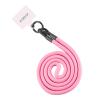 CELLY FREEDOM LACET LACCIO DA COLLO PER SMARTPHONE CON GANCI IN METALLO REMOVIBILI BADGE IN TPU INCLUSO ROSA
