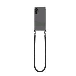 CELLY FREEDOM SAMSUNG GALAXY A14 COVER TRASPARENTE IN PTU + LACCIO BLACK