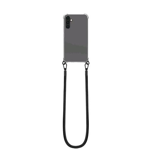 CELLY FREEDOM SAMSUNG GALAXY A54 COVER TRASPARENTE IN TPU + LACCIO BLACK