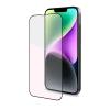 CELLY FULL GLASS APPLE iPHONE 14 VETRO TEMPERATO CON SUPERFICIE ANTI-IMPRONTE E BORDI COLORATI TRASPARENTE NERO