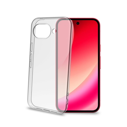 CELLY GOOGLE PIXEL 10A COVER IN MORBIDO TPU ANTI-SHOCK TRASPARENTE
