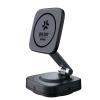 CELLY GOST SUPPORTO MAGNETICO Magsafe ROTAZIONE A 360 GRADI RICHIUDIBILE PER AUTO O SCRIVANIA NERO