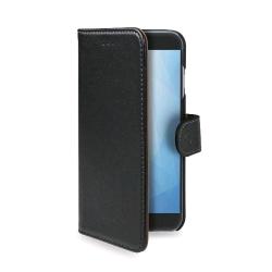CELLY HUAWEI MATE 9 CUSTODIA A PORTAFOGLIO SIMILPELLE FLAP MAGNETICO NERO