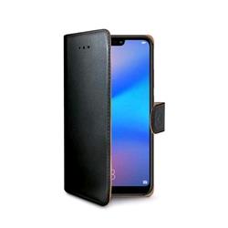 CELLY HUAWEI P20 LITE CUSTODIA A PORTAFOGLIO BLACK