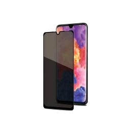 CELLY HUAWEI P30 LITE/HUAWEI P30 LITE NEW EDITION PRIVACY FULL GLASS PROTEGGI SCHERMO IN VETRO TEMPERATO CON FILTRO PRIVACY NERO TRASPARENTE
