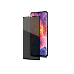 CELLY HUAWEI P30 PRIVACY FULL GLASS PROTEGGI SCHERMO IN VETRO TEMPERATO CON FILTRO PRIVACY NERO TRASPARENTE