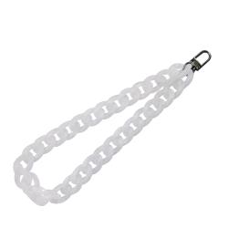 CELLY JEWEL CHAIN CATENA DA POLSO PER SMARTPHONE COMPATIBILE CON TUTTI I TELEFONI EVITA CADUTE ACCIDENTALI LEGANDO IL LACCIO AL POLSO MARBLE WHITE