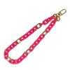 CELLY JEWEL CHAIN CATENA DA POLSO PER SMARTPHONE COMPATIBILE CON TUTTI I TELEFONI EVITA CADUTE ACCIDENTALI LEGANDO IL LACCIO AL POLSO PINK FLUO
