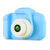 CELLY KIDS CAMERA 3 FOTOCAMERA DIGITALE PER BAMBINI SCHERMO COLORATO 3MPx REGISTRAZIINE VIDEO MICROFONO E CINTURINO DA POLSO LIGHT BLUE