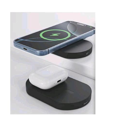 CELLY MINI POWER BANK MagSafe 3.000mAh WIRELESS 5 W SLIM UTLRASOTTILE USB-C NERO