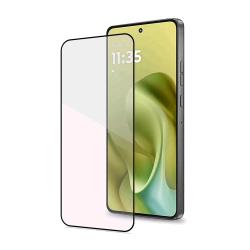 CELLY MOTOROLA MOTO G86/86 POWER FULL GLASS PROTEGGI SCHERMO IN VETRO TEMPERATO 9H BORDO NERO