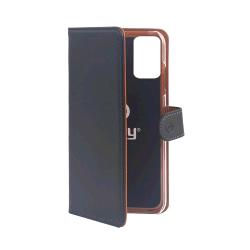 CELLY OPPO RENO 6 PRO 5G WALLY CUSTODIA A PORTAFOGLIO IN SIMILPELLE NERO