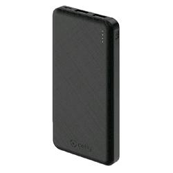 CELLY POWERBANK ENERGY 10.000mAh 2 PORTE USB NERO
