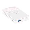 CELLY POWERBANK WIRELESS 10.000mAh Magsafe Qi2 12 W USB-C USB-A BIANCO