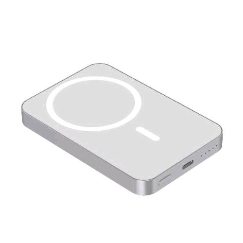CELLY POWERBANK WIRELESS Magsafe 5.000mAh 15 W USB-C INDICATORE LED BIANCO