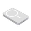 CELLY POWERBANK WIRELESS Magsafe 5.000mAh 15 W USB-C INDICATORE LED BIANCO