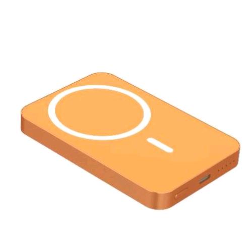 CELLY POWERBANK WIRELESS Magsafe 5.000mAh 15 W USB-C INDICATORE LED ORANGE