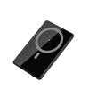CELLY POWERBANK WIRELESS Magsafe 5.000mAh ULTRASOTTILE IN ALLUMINIO 15 W DISPLAY LED INTEGRATO NERO