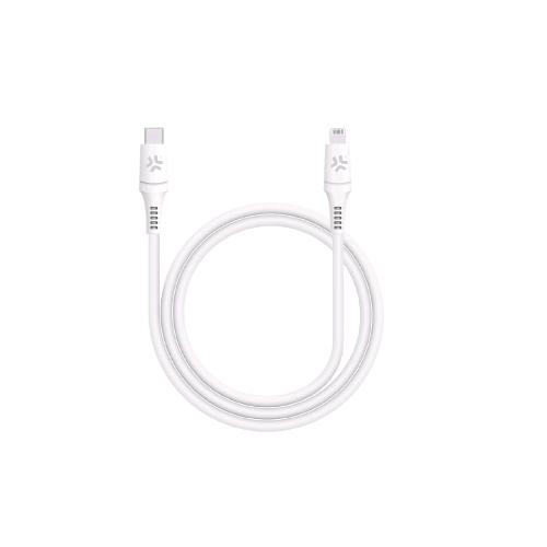 CELLY PROCOMPACT2 CAVO DATI RICARICA DA USB-C A LIGHTNING 65 W 1 MT BIANCO