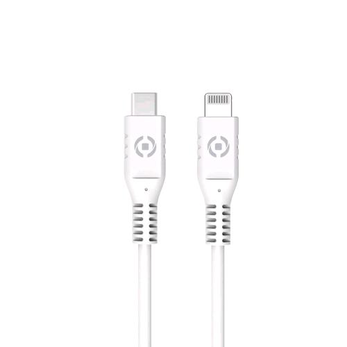 CELLY RTGUSBCLIGHTWH CAVO USB-C A LIGHTNING 1 MT BIANCO