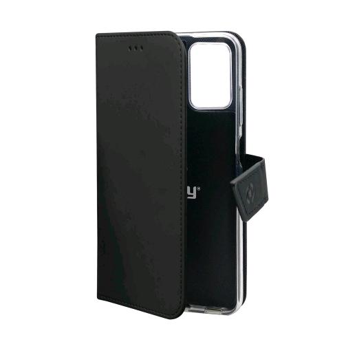 CELLY SAMSUNG GALAXY A03 WALLY CASE CUSTODIA A PORTAFOGLIO IN SIMILPELLE BLACK