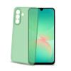 CELLY SAMSUNG GALAXY A27 5G COVER MORBIDA IN TPU CON TASTI E BORDO FOTOCAMERA COLORE A CONTRASTO EFFETTO SABBIATO COLORE TRASPARENTE VERDE