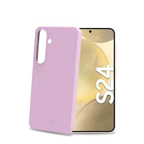 CELLY SAMSUNG GALAXY S24 5G COVER IN MORDIBO TPU CON FINITURA SOFT-TOUCH ROSA