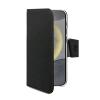 CELLY SAMSUNG GALAXY S24 5G CUSTODIA A PORTAFOGLIO IN SIMILPELLE TASCHE INTERNE PORTA CARTE FUNZIONE STAND BLACK