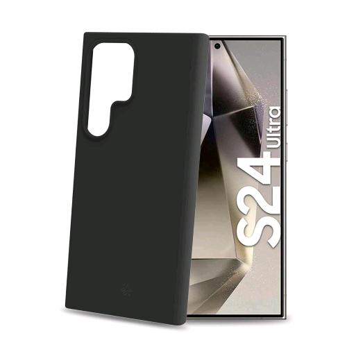 CELLY SAMSUNG GALAXY S24 ULTRA 5G COVER IN MORBIDO TPU FINITURA SOFT-TOUCH BORDI ANTISCIVOLO BLACK
