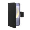 CELLY SAMSUNG GALAXY S24+ 5G CUSTODIA A PORTAFOGLIO IN SIMILPELLE TASCHE INTERNE PORTA CARTE FUNZIONE STAND BLACK