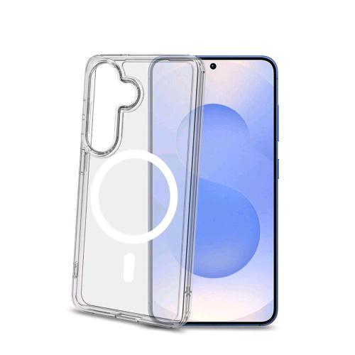 CELLY SAMSUNG GALAXY S26 5G COVER MAGSAFE COMPATIBILE CON RICARICA WIRELESS MAGNETICA IN MORBIDO TPU ANTI-SHOCK TRASPARENTE