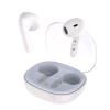 CELLY SHEER2 AURICOLARI TRUE WIRELESS CONTROLLO VOLUME/MUSICA CON CUSTODIA TRASPARENTE BIANCO