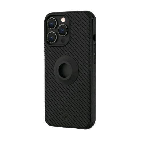 CELLY SNAP APPLE iPHONE 13 PRO COVER IN TPU CON SISTEMA DI AGGANCIO INTEGRATO BLACK