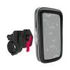 CELLY SNAPFLEXBK SUPPPORTO UNIVERSALE PER BICI CON CUSTODIA SMARTPHONE FINO A 6.9" CON FINESTRA TRASPARENTE BLACK