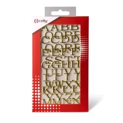 CELLY STICKERS 3D 52 LETTERE ORO