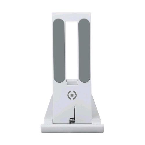 CELLY SWCOLORDESK SUPPORTO DA SCRIVANIA PER SMARTPHONE FINO A 7" IN PLASTICA BIANCO