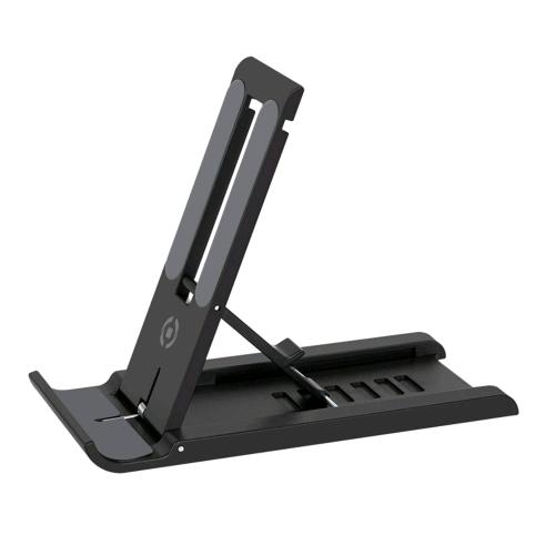 CELLY SWCOLORDESK SUPPORTO DA SCRIVANIA PER SMARTPHONE FINO A 7" IN PLASTICA NERO