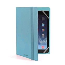 CELLY TABLET 9"-10" CUSTODIA UNIVERSALE A LIBRO IN ECOPELLE COLORE AZZURRO