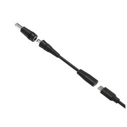 CELLY TIPS 7 IN 1 ADATTATORE DI RICARICA PER NOTEBOOK USB-C CON 7 TIPS IN DOTAZIONE COMPATIBILI CON TUTTI I NOTEBOOK