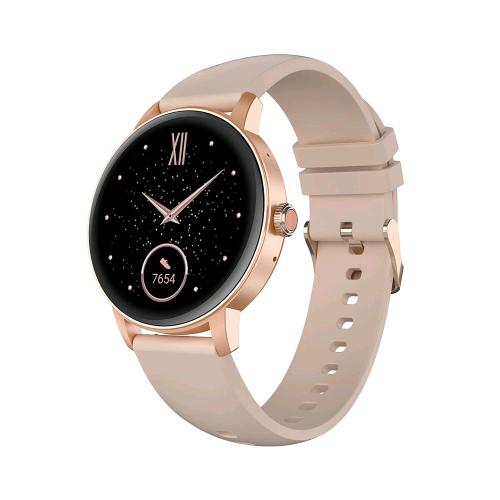 CELLY TRAINERROUND2 SMARTWATCH 1.28" TOUCH SCREEN CHIAMATA DIRETTA FUNZIONI FITNESS PINK