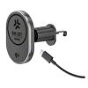 CELLY UNIVERSAL CAR HOLDER Qi2 SUPPORTO PER AUTO CON RICARICA MAGNETICA Qi2 COMPATIBILE Magsafe 15 W CAVO INCLUSO NERO