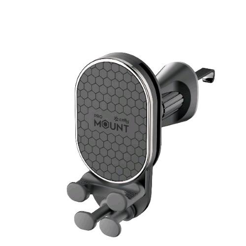 CELLY UNIVERSAL CAR HOLDER SUPPORTO UNIVERSALE PER SMARTPHONE FINO A 7" DA AUTO BOCCHETTE ARIA NERO